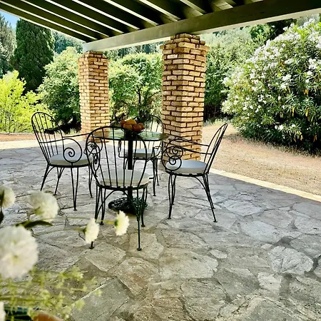 Charming For Nature Lovers In Theotoky Estate Vineyard And Olive Mill Villa *