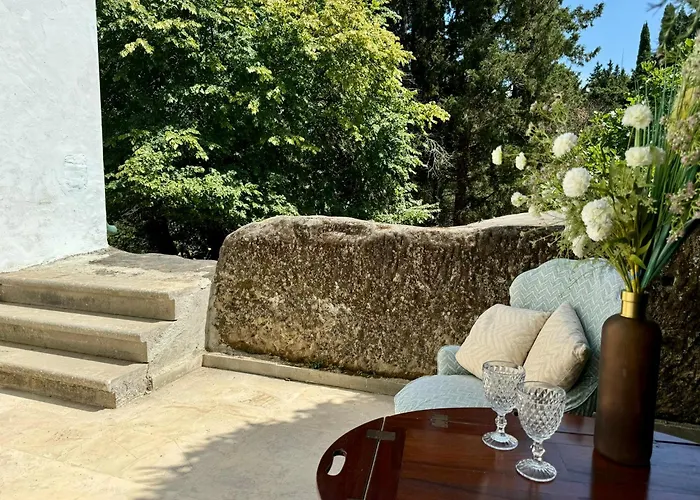 Charming For Nature Lovers In Theotoky Estate Vineyard And Olive Mill Villa