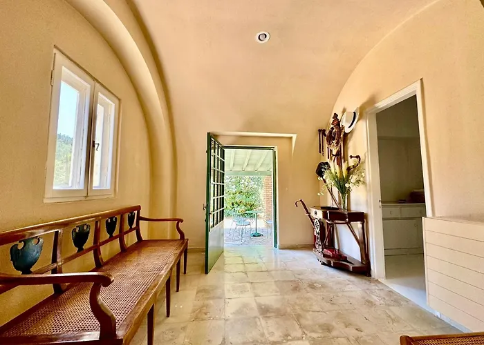 Villa Charming For Nature Lovers In Theotoky Estate Vineyard And Olive Mill *